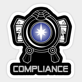 Max Compliance Sticker